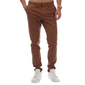 Boss Mens Logo Slim Pants / Brown